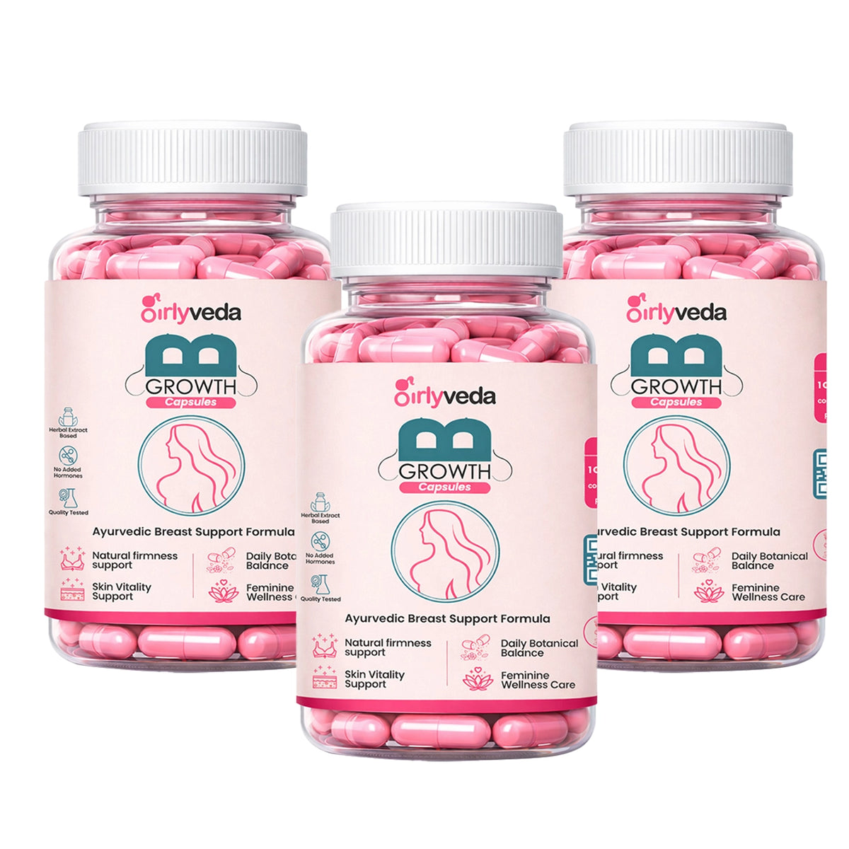 B-Growth Capsule | Ayurvedic Herbal Wellness Capsule| 60 Capsules