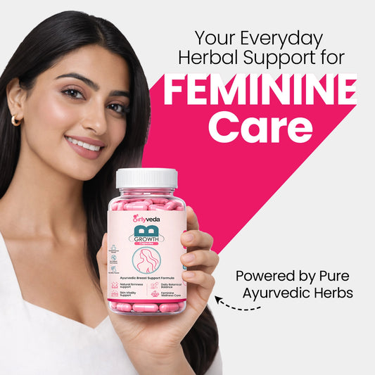 B-Growth Capsule | Ayurvedic Breast Support Capsule| 60 Capsules