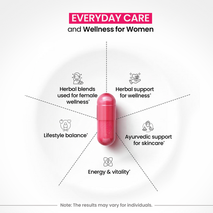 Girlyveda Harmo Balancer | Ayurvedic Support for Hormone Balance |60 Caps