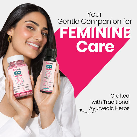 B-Growth Combo — Ayurvedic Breast Nourishment Capsule + Herbal Firming Oil