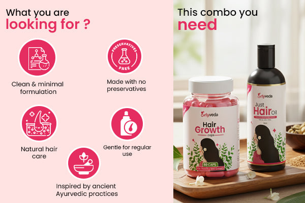 Gentle Care for Stronger & Healthier Hair – (Hair Growth Combo)