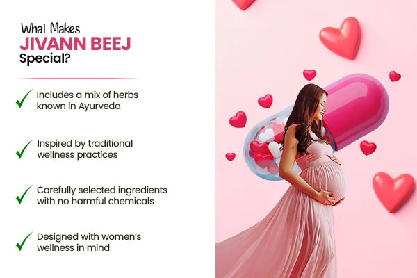Girlyveda Jivann Beej - Ayurvedic Medicine for Female Fertility