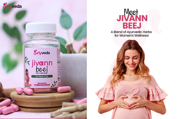 Girlyveda Jivann Beej - Ayurvedic Medicine for Female Fertility