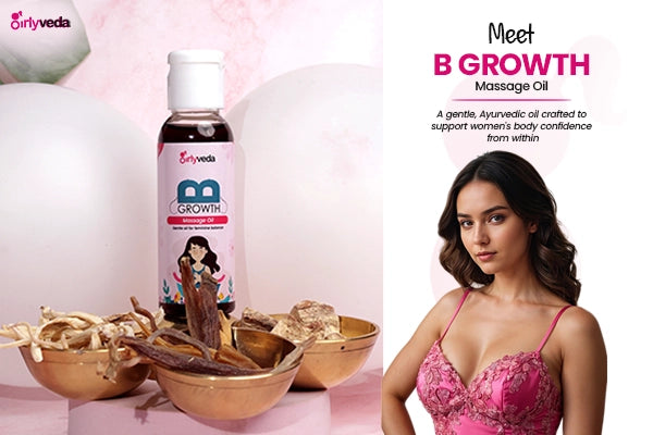 Bgrowth Oil: Ayurvedic Oil for Breast Enlargement, Firming & Natural Nourishment