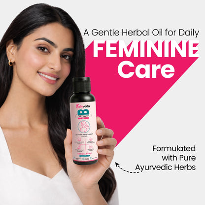 Girlyveda B-Growth Oil: Ayurvedic Breast Massage Oil for Firming and Nourishing